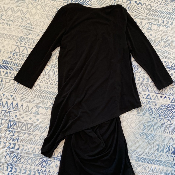Clara Sunwoo Black Layered Dress - Picture 6 of 7